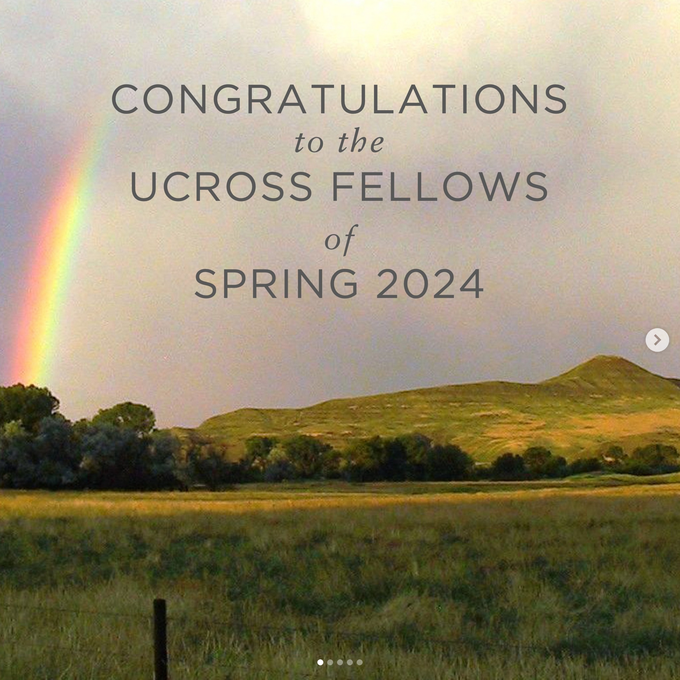 Spring 2024 Ucross Fellowship awarded - Artist Residency  thumbnail