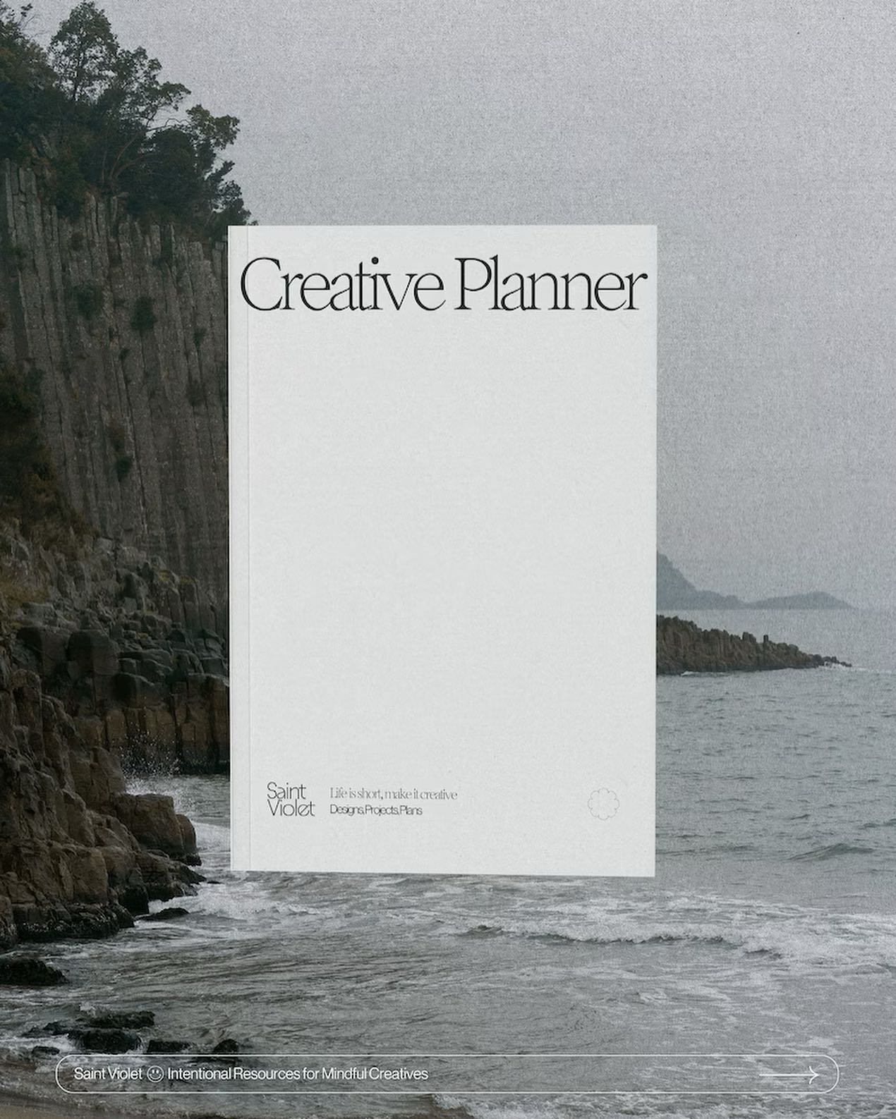 Our Creative Planners are back in stock! These 300 page planners are designed by artists for artists. Divided into 6 sec