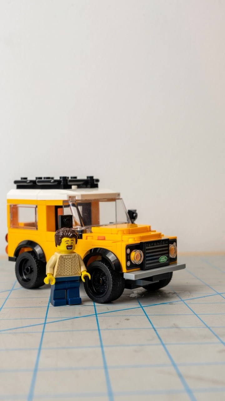 Little Land Rover Defender #lego #landrover #stopmotion #sony #sonyalpha #cars #offroading