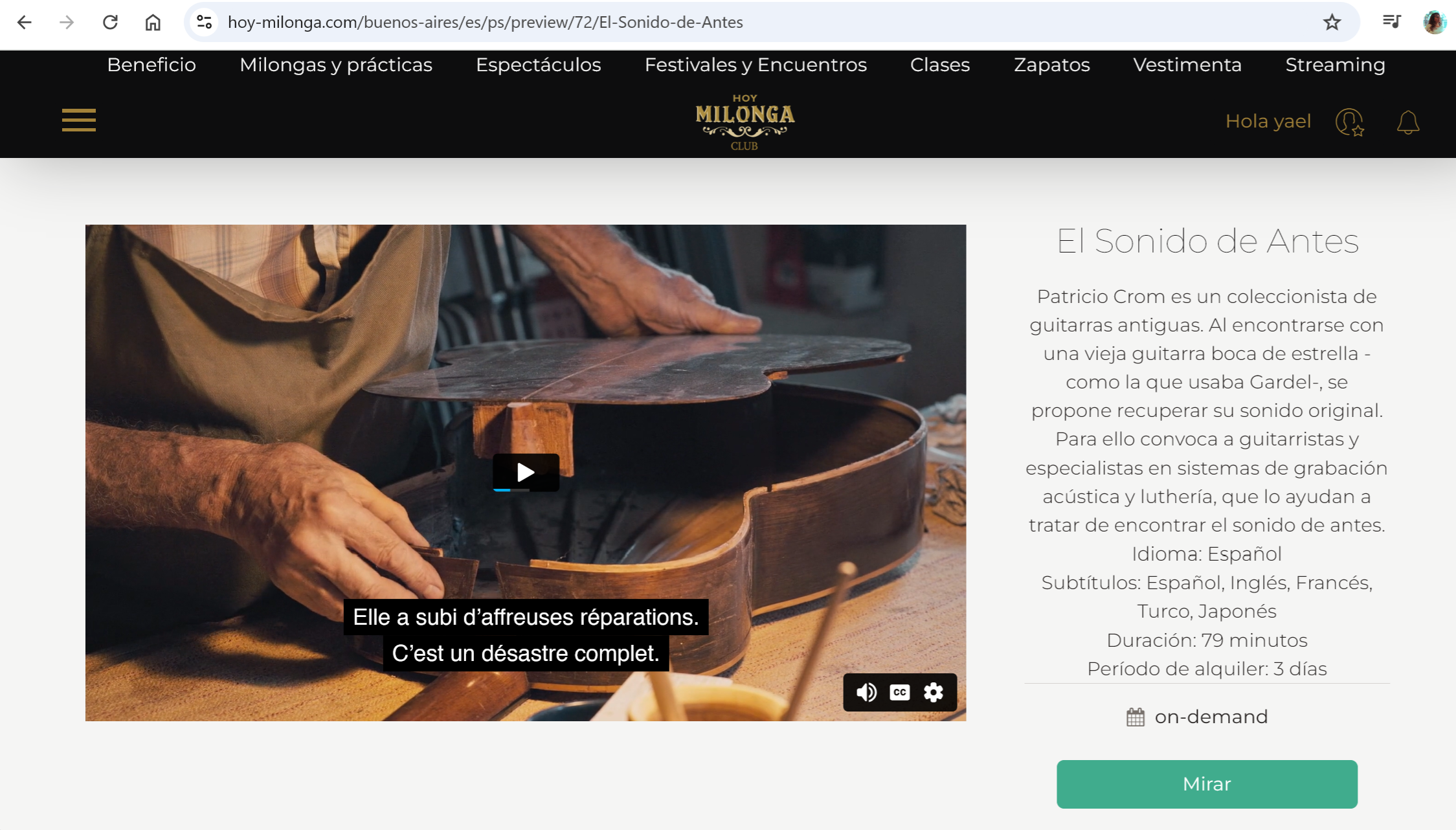 El Sonido de Antes en HOY MILONGA!!!! thumbnail