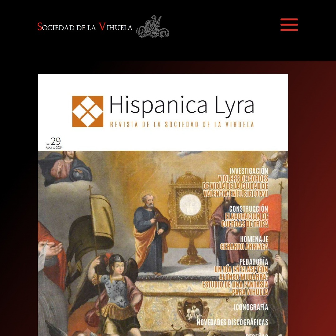 Nota en la sociedad de la vihuela (x alejo de los reyes) thumbnail