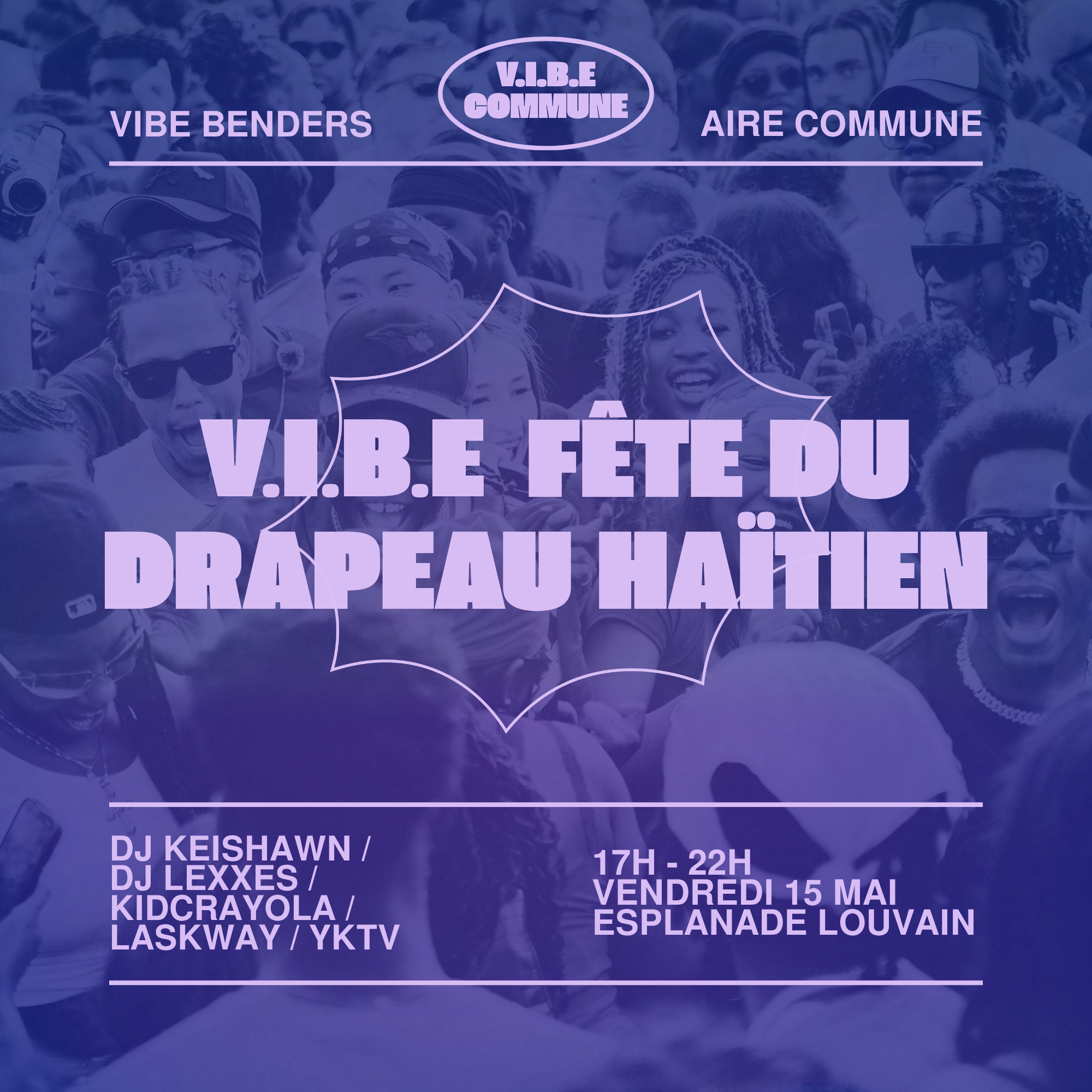 V.I.B.E fête du drapeau Haïtien - V.I.B.E COMMUNE thumbnail