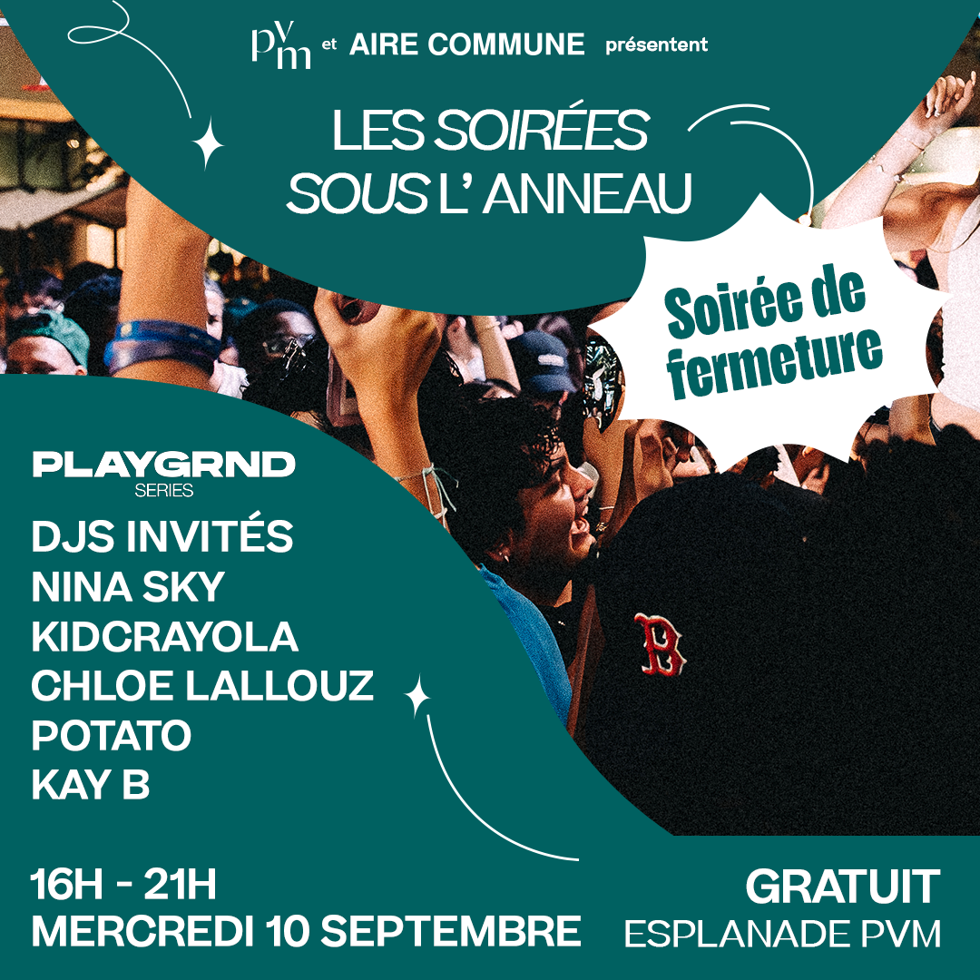 MERCREDI 10 SEPT - Soirées sous l'Anneau X PLAYGRND Series & Nina Sky thumbnail
