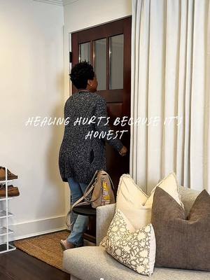 healing hurts because it’s honest… it brings truth to the surface so nothing hidden keeps holding you. sit with this and