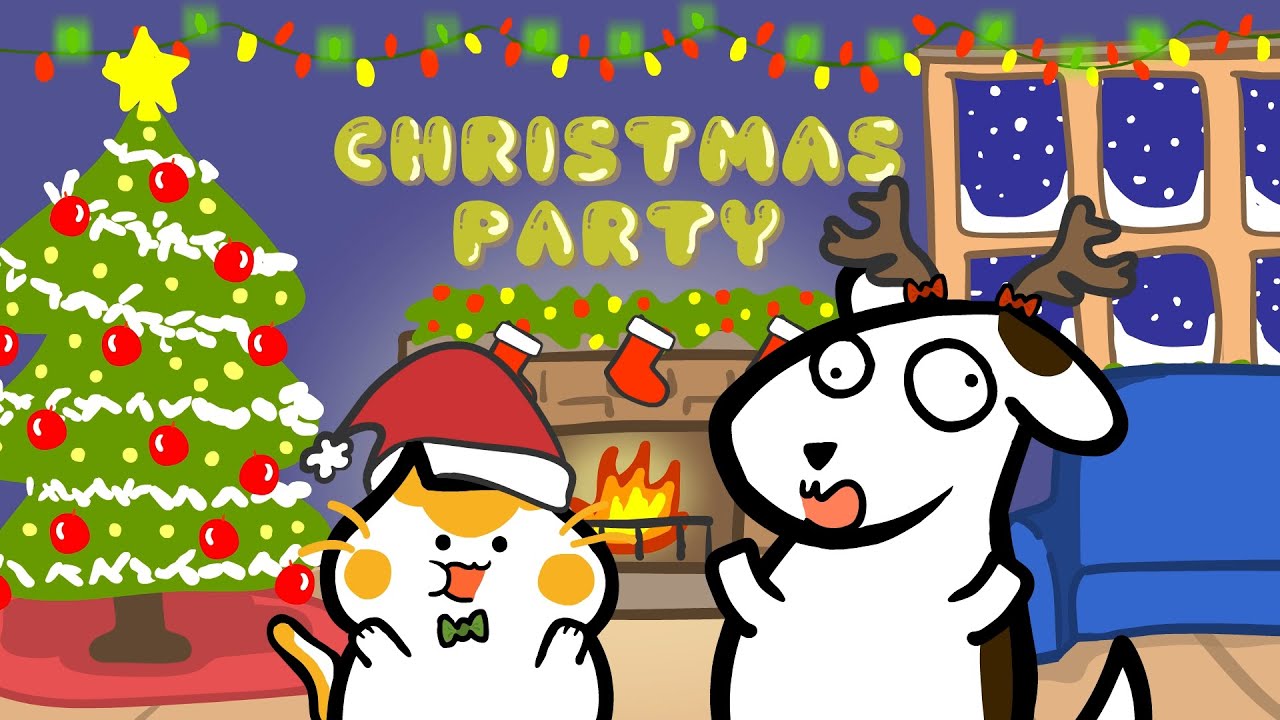 Christmas Party with Poku and Dogyu! 🎄🎁&nbsp;Play Holiday Games with Us! 🐱🐶 thumbnail