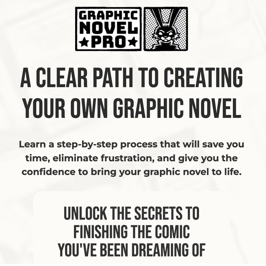 FREE Comic Process Lessons thumbnail