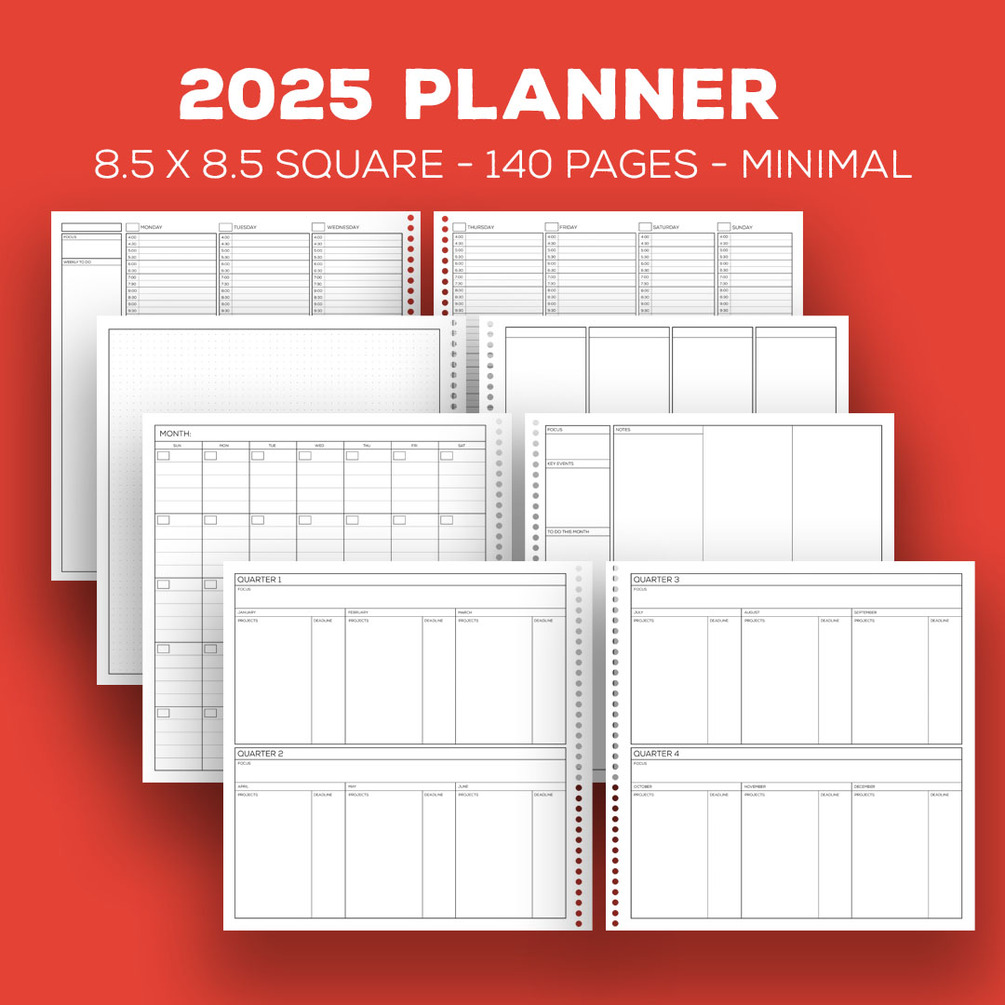 Project Focused 2025 Planner thumbnail