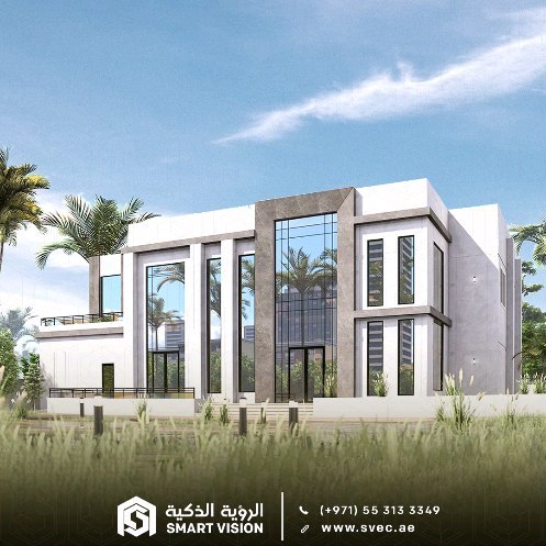 شاهد خبرتنا في التصميم ثلاثي الأبعاد في شركة الرؤية الذكية للاستشارات الهندسية حيث نكشف عن مخطط لفيلا فاخرة فريدة من نوع