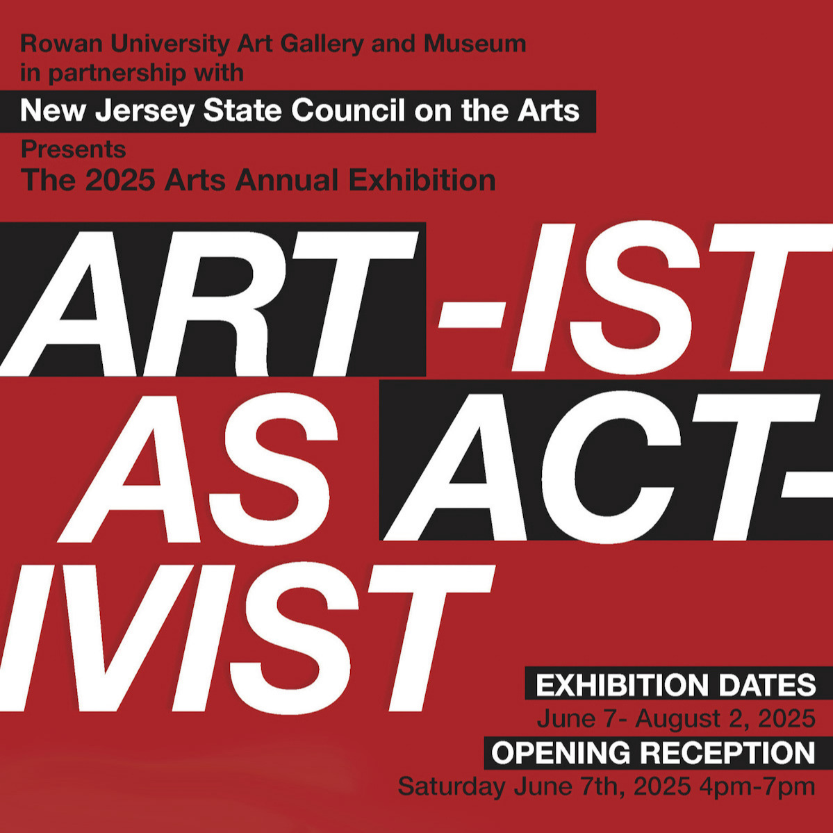 Artist as Activist at Rowan University Art Gallery thumbnail