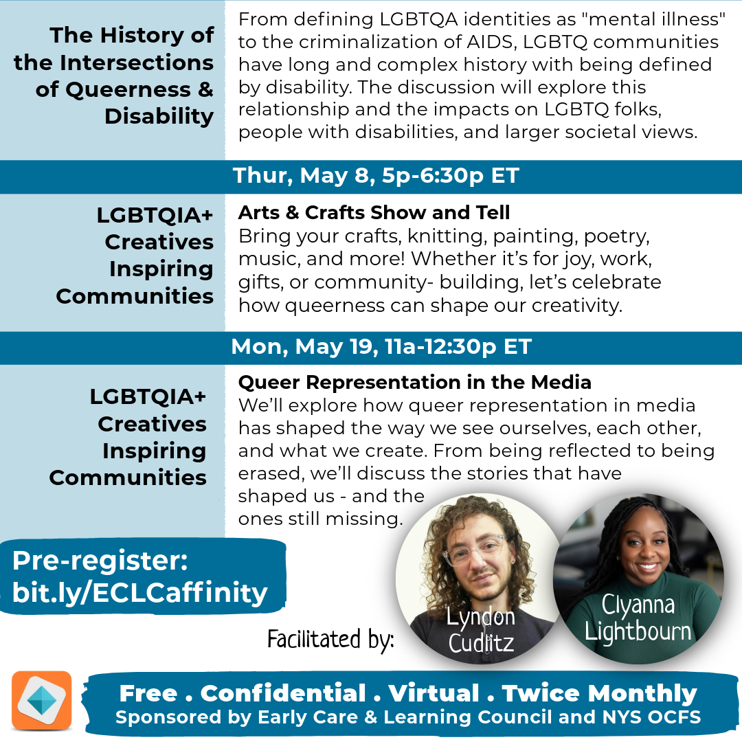 LGBTQIA Discussion Group for early childhood programs thumbnail