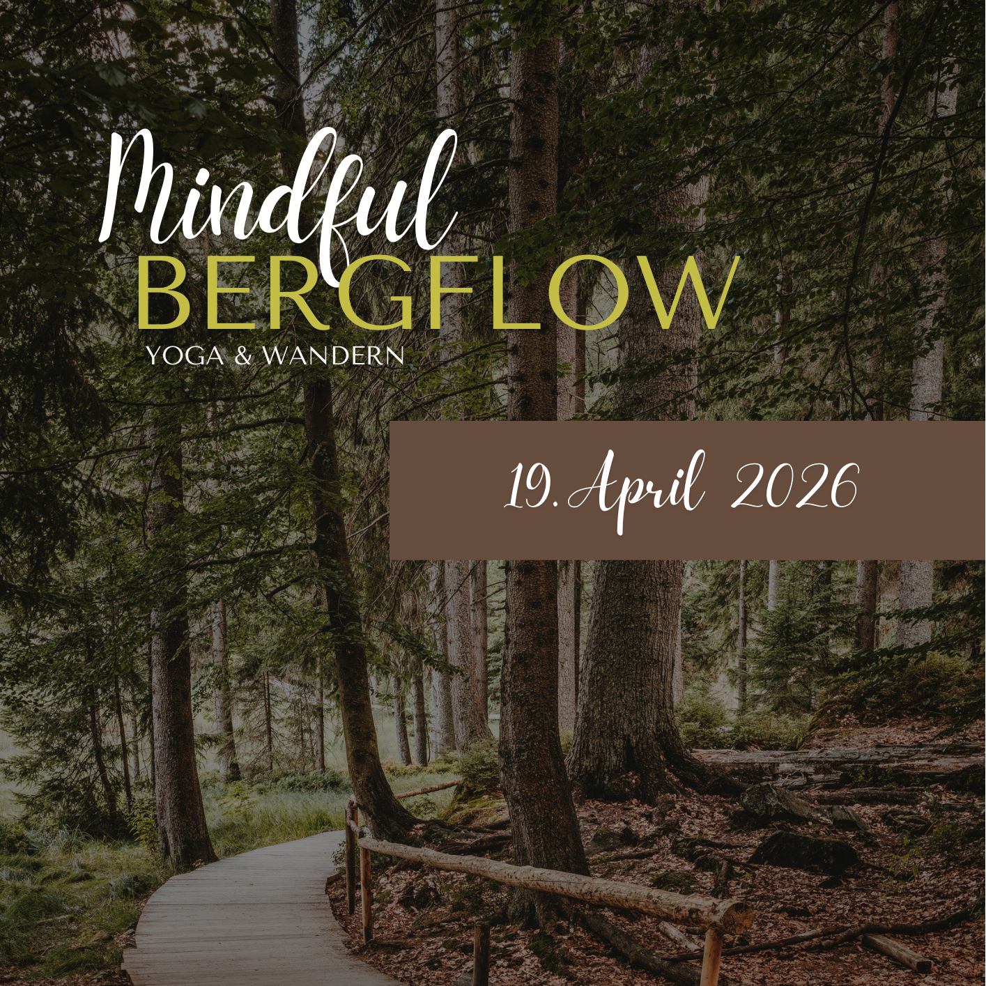 19.04.: Mindful Bergflow - Hirschenstein 🧘🏻‍♀️🥾🌲 thumbnail