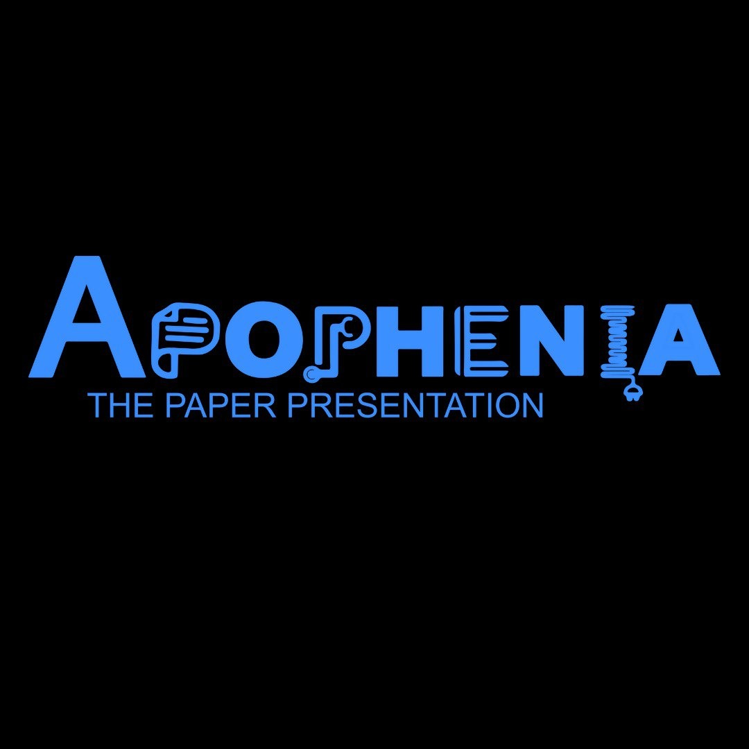 APOPHENIA - The Paper Presentation (UG)  thumbnail