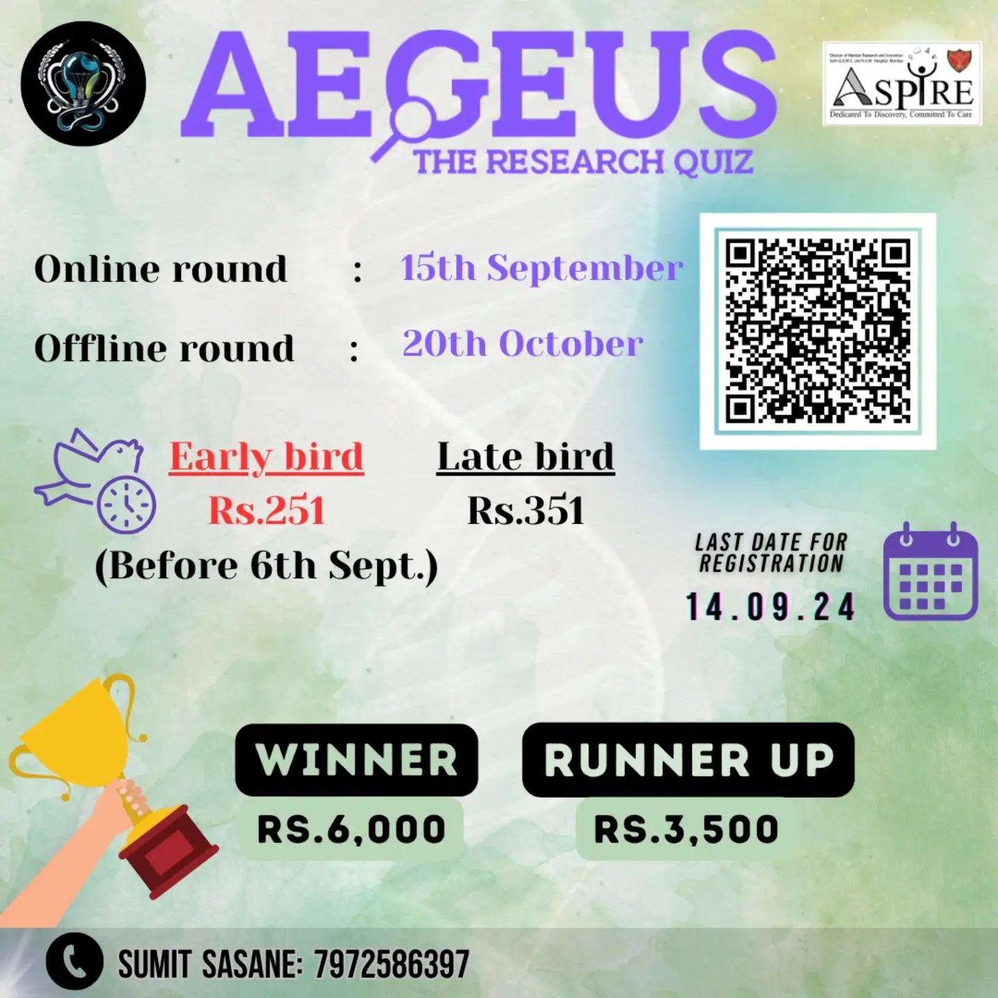 🌟 *AEGEUS 2024: Master the Art of Medical Research!* 🌟

Are you ready to prove your mettle in the world of medical resea
