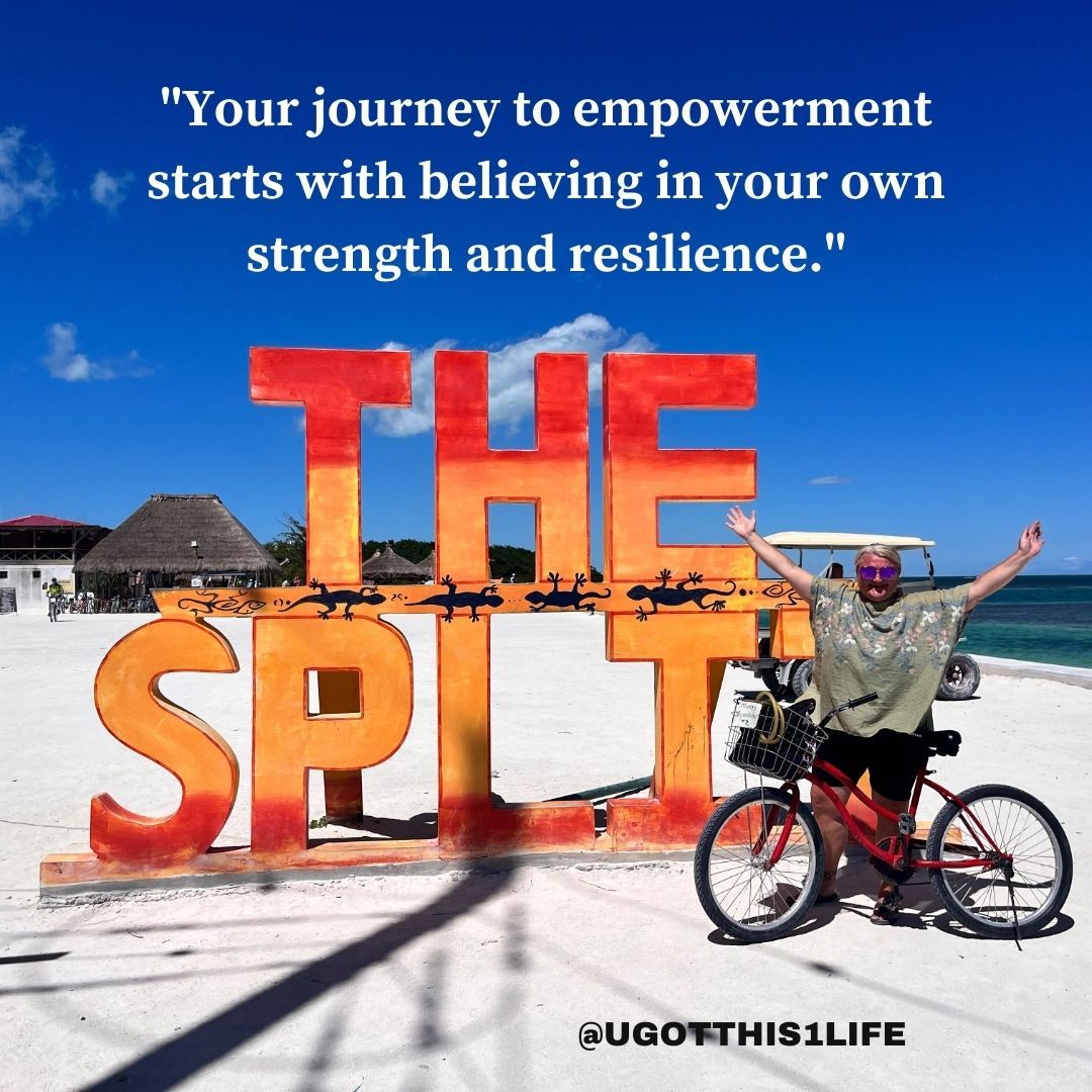 "Your journey to empowerment starts with believing in your own strength and resilience. 💫 

#Empowerment #BelieveInYours