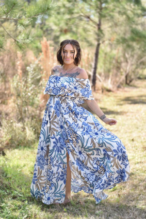 Valentina Off Shoulder Maxi Dress thumbnail