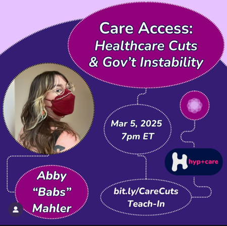 HypAccess Million Match Teach-In #3: Care Access: Healthcare Cuts & Gov’t Instability  thumbnail