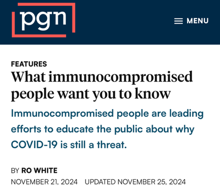 Public Good News: What Immunocompromised People Want You to Know (2024) thumbnail