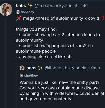 mega-thread: autoimmunity x covid (bsky) thumbnail