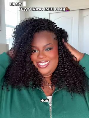 Y’all can’t tell me this @ISEEHAIR @iseehairshop kinky curly crotchet HUMAN HAIR isn’t TEA! It’s lightweight, soft and s