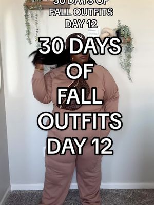Fall is finally hereee🍂🤎 Full outfit 🔗 in my LTK in my bio✨ Top + bottom @Old Navy Official  Shoes @Nike  Accessories @A