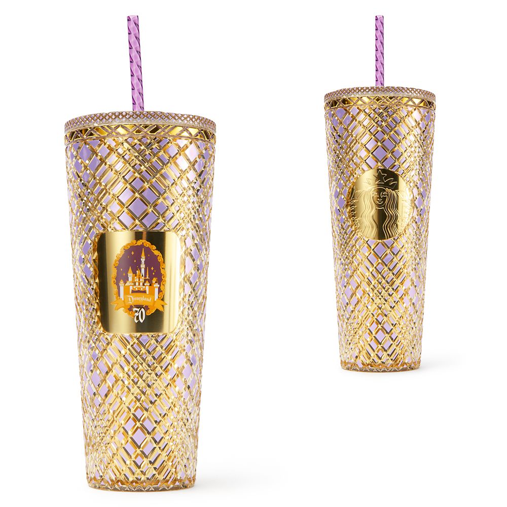 Sleeping Beauty Castle Starbucks® Travel Tumbler – Disneyland 70th Anniversary  thumbnail