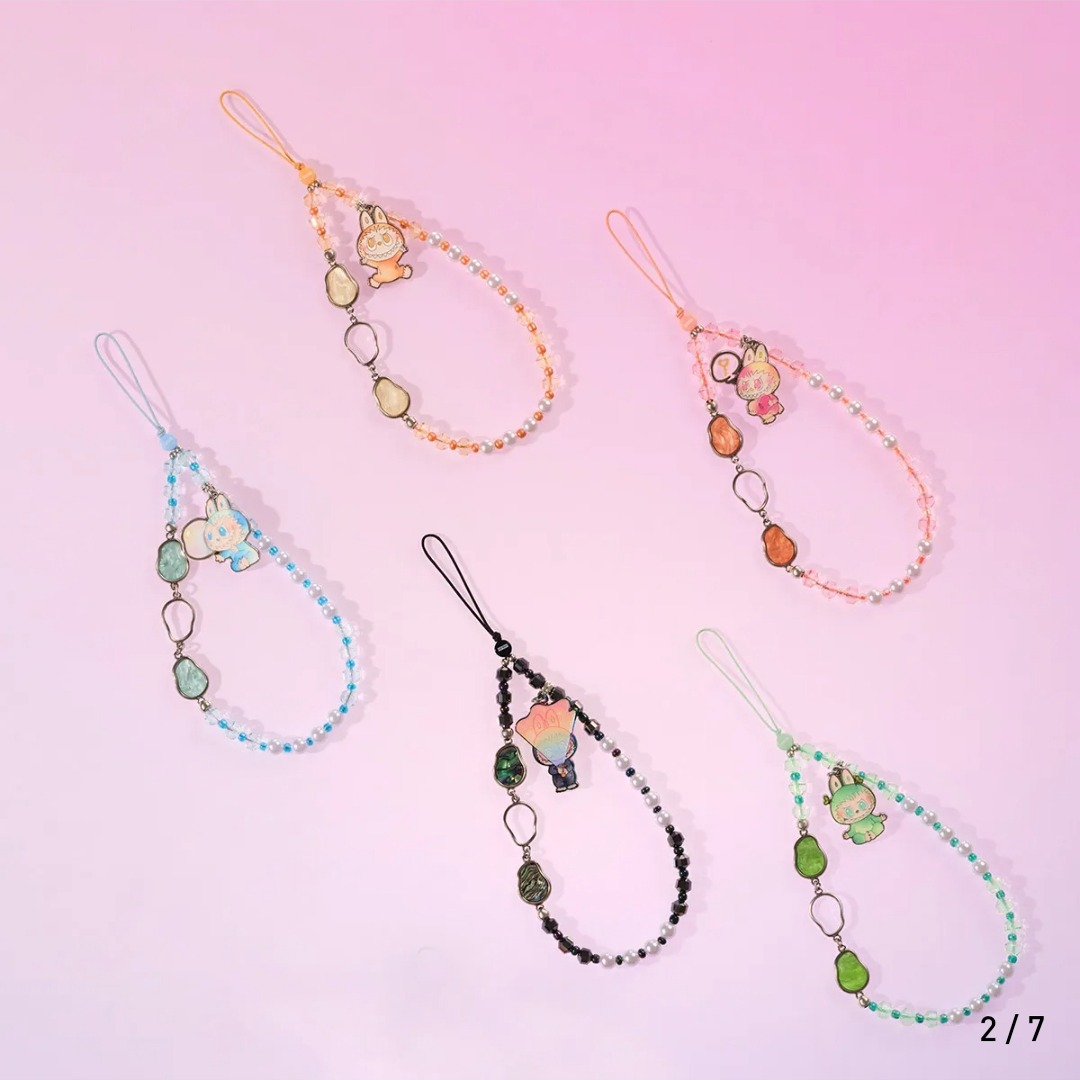 New Labubu Popmart Phone Strap Blind Box Big Into Energy Release April 24 thumbnail