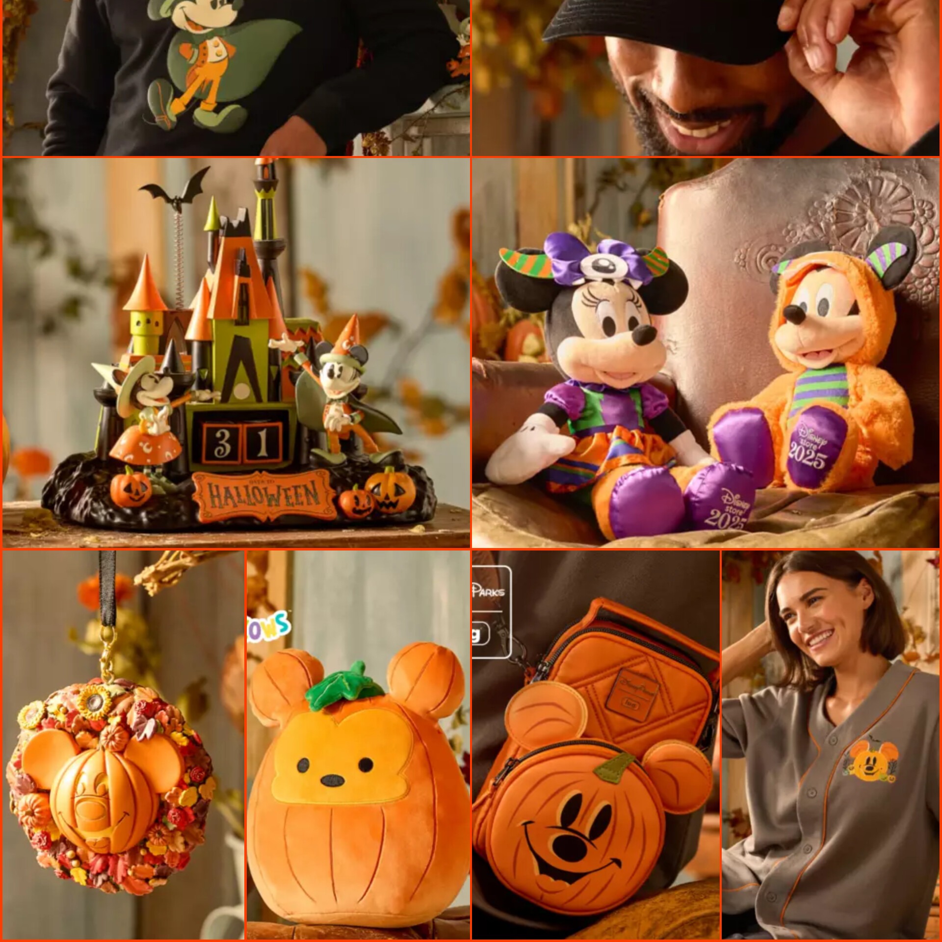 Disney Halloween Collection Mickey Pumpkin Disneyland thumbnail