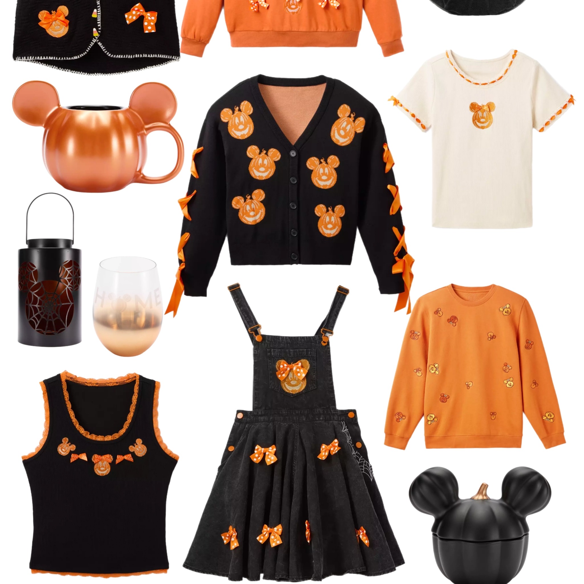 Disney Halloween Collection Her Universe Fashion And Home Mickey Pumpkin thumbnail