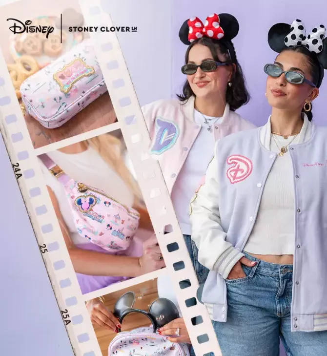 Stoney Clover Lane Disney Collection Pastel Ranbow Minnie thumbnail