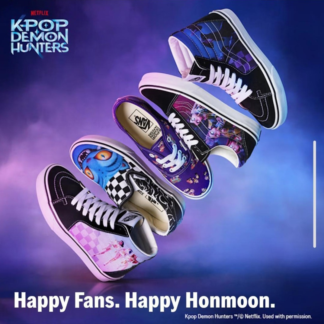 Kpop demon hunters X Vans Shoes release Sneakers  thumbnail