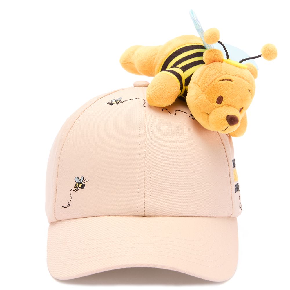Winnie the Pooh Halloween Baseball Cap with Plush for Adults  thumbnail