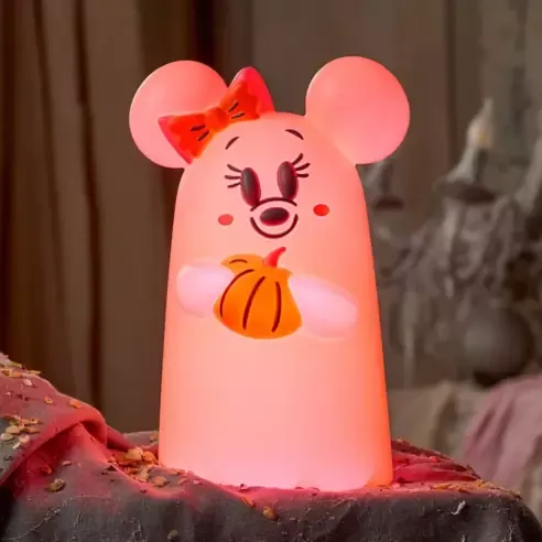 Disney Halloween Minnie Mouse Ghost Lamp Lantern thumbnail