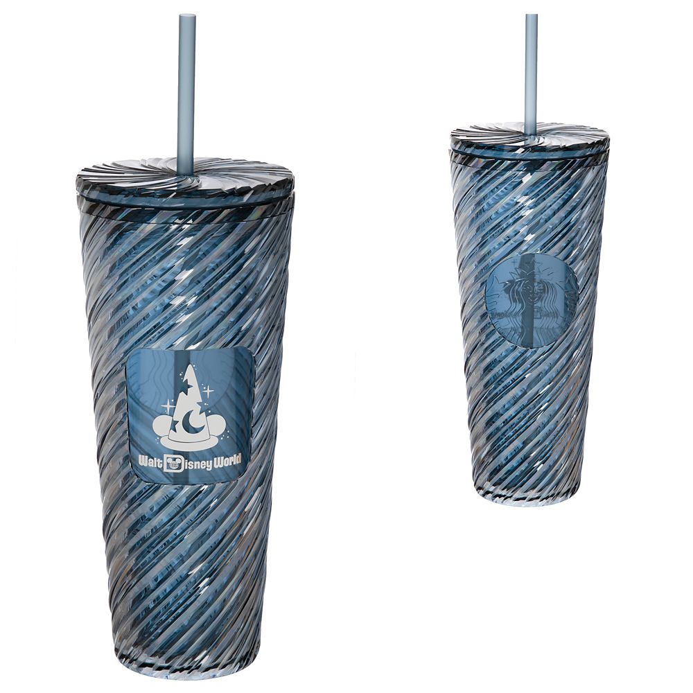 Mickey Starbucks Mouse Sorcerer's Apprentice Travel Tumbler with Straw thumbnail