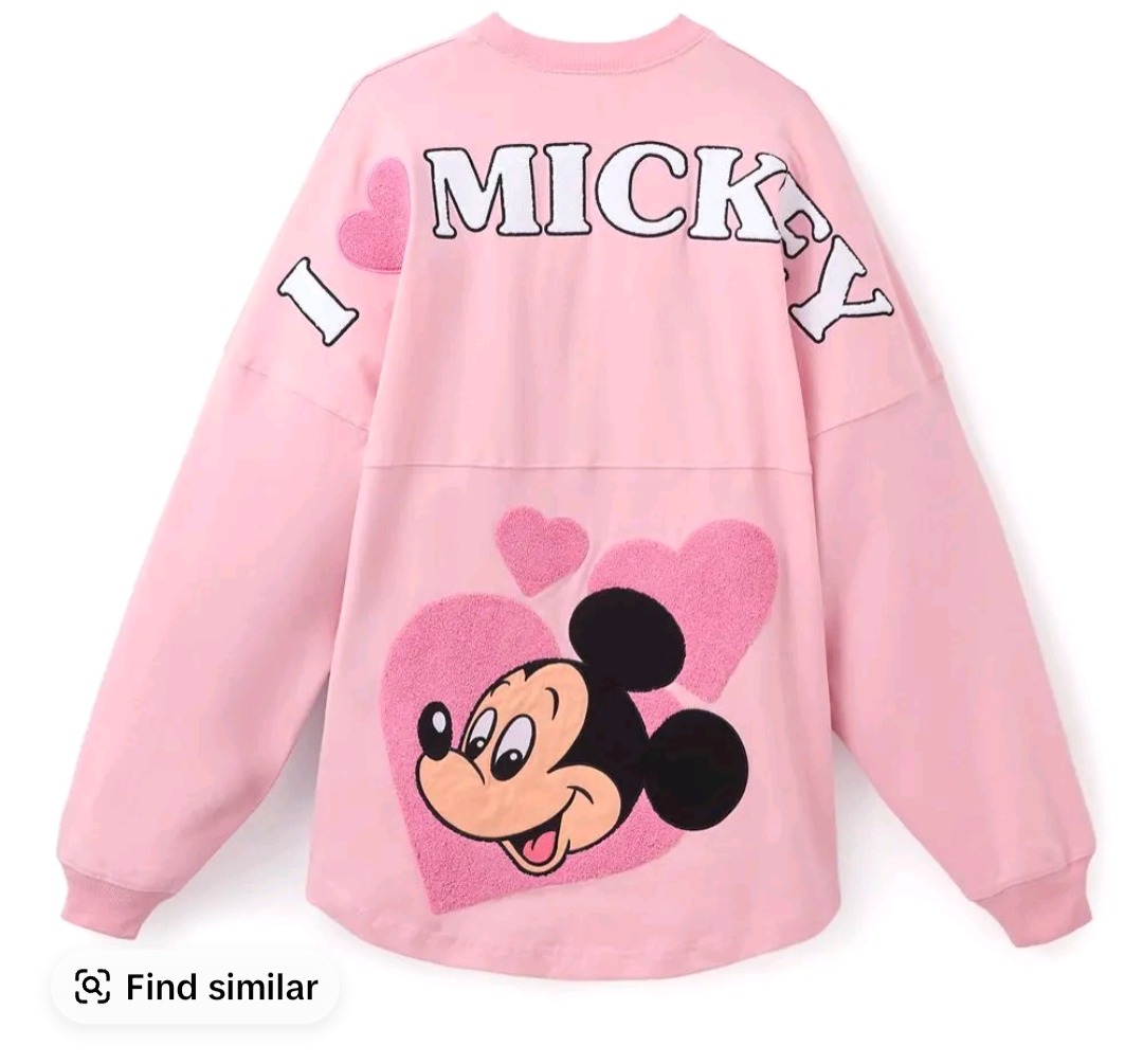 Disney Mickey Mouse Valentine's Day Spirit Jersey Pink thumbnail