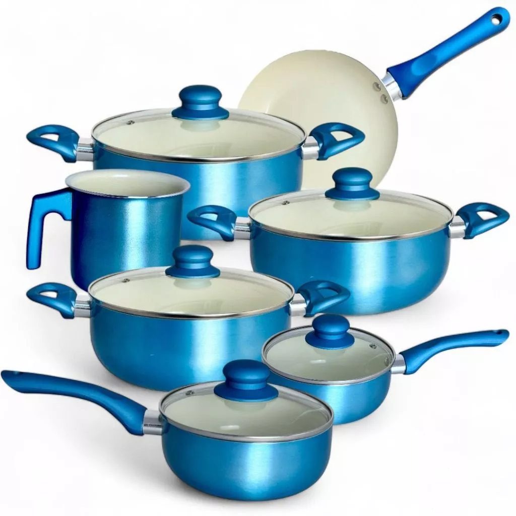 Jogo De Panela Cerâmico Antiaderente Genebra 7 Peças Baccani thumbnail