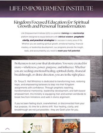 LIFE EMPOWERMENT INSTITUTE thumbnail