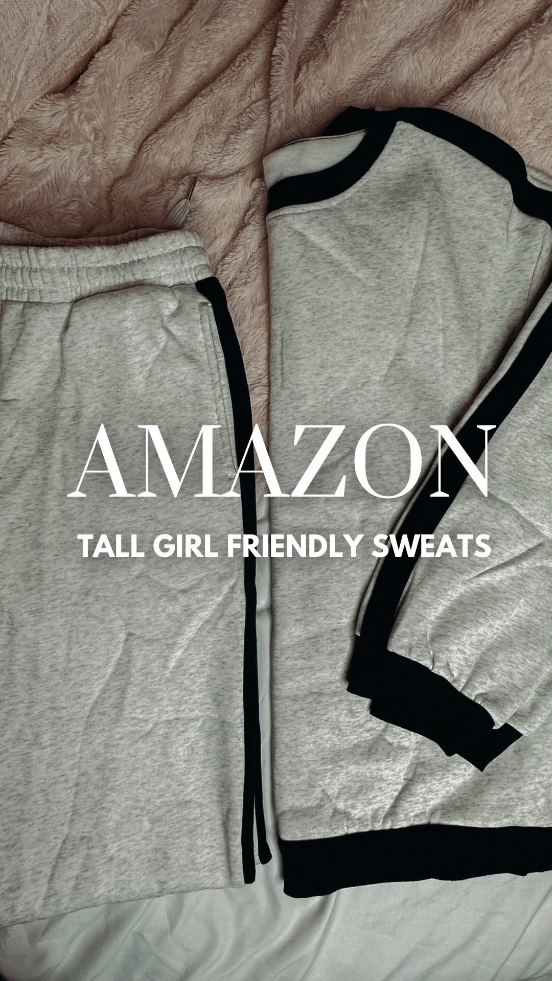 Tall Girl Approved Sweats! Comment “link”to shop! 

Shop the perfect sweats for midsize tall frames—Aritzia-like quality