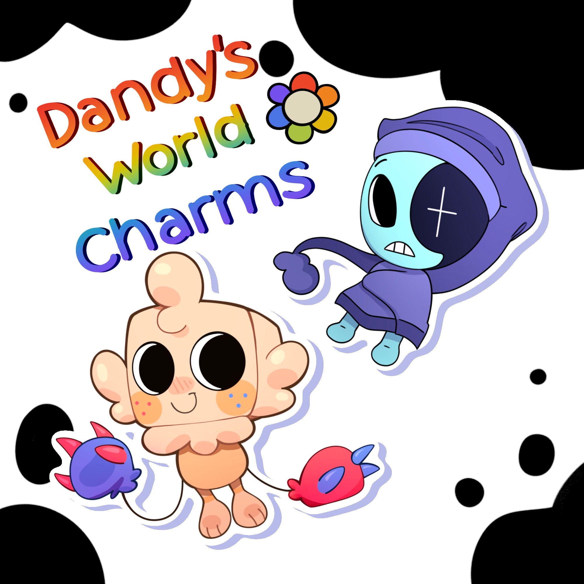 Dandy’s world Acrylic Charms PREORDER thumbnail