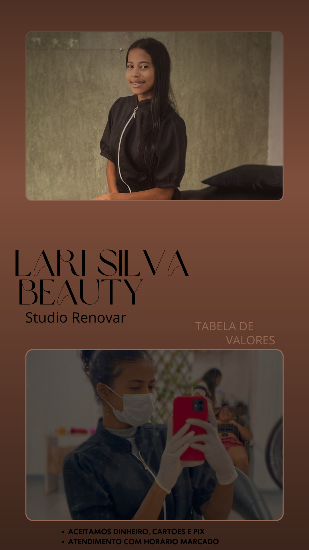 Lari Silva Beauty — Bio Site