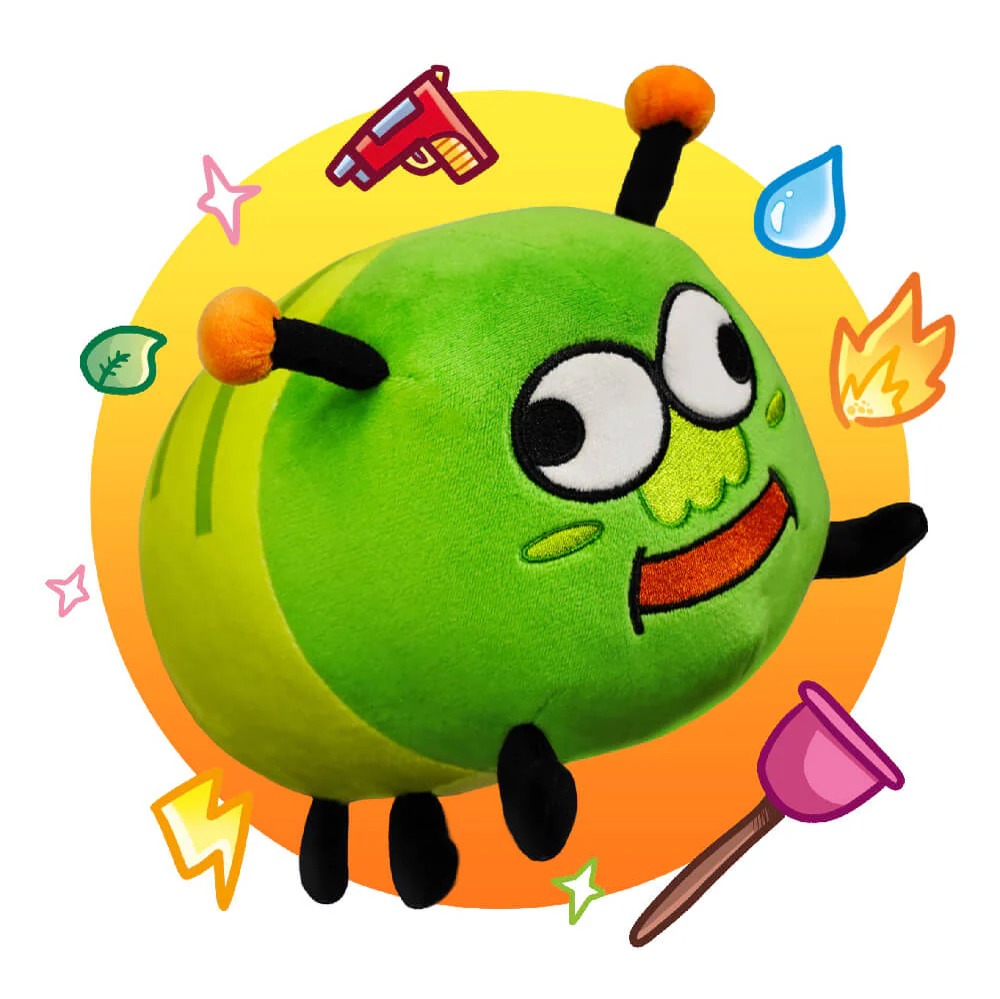 Peluche Bruco Gianluco thumbnail