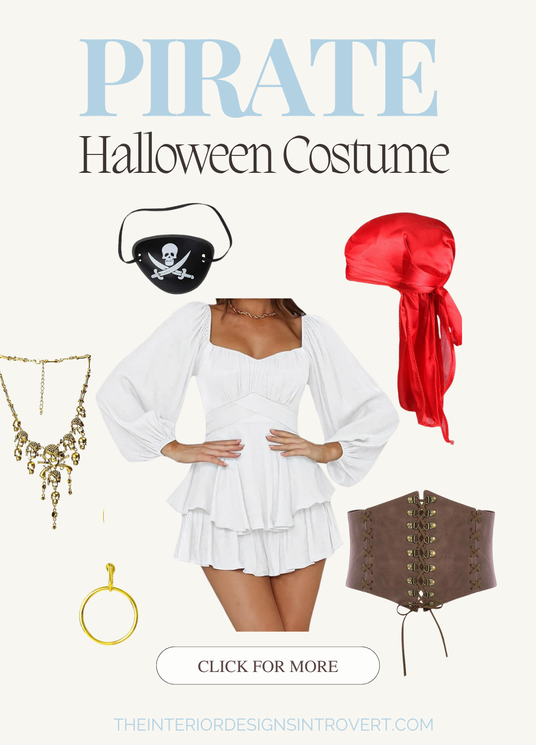 Halloween Pirate Outfit  thumbnail