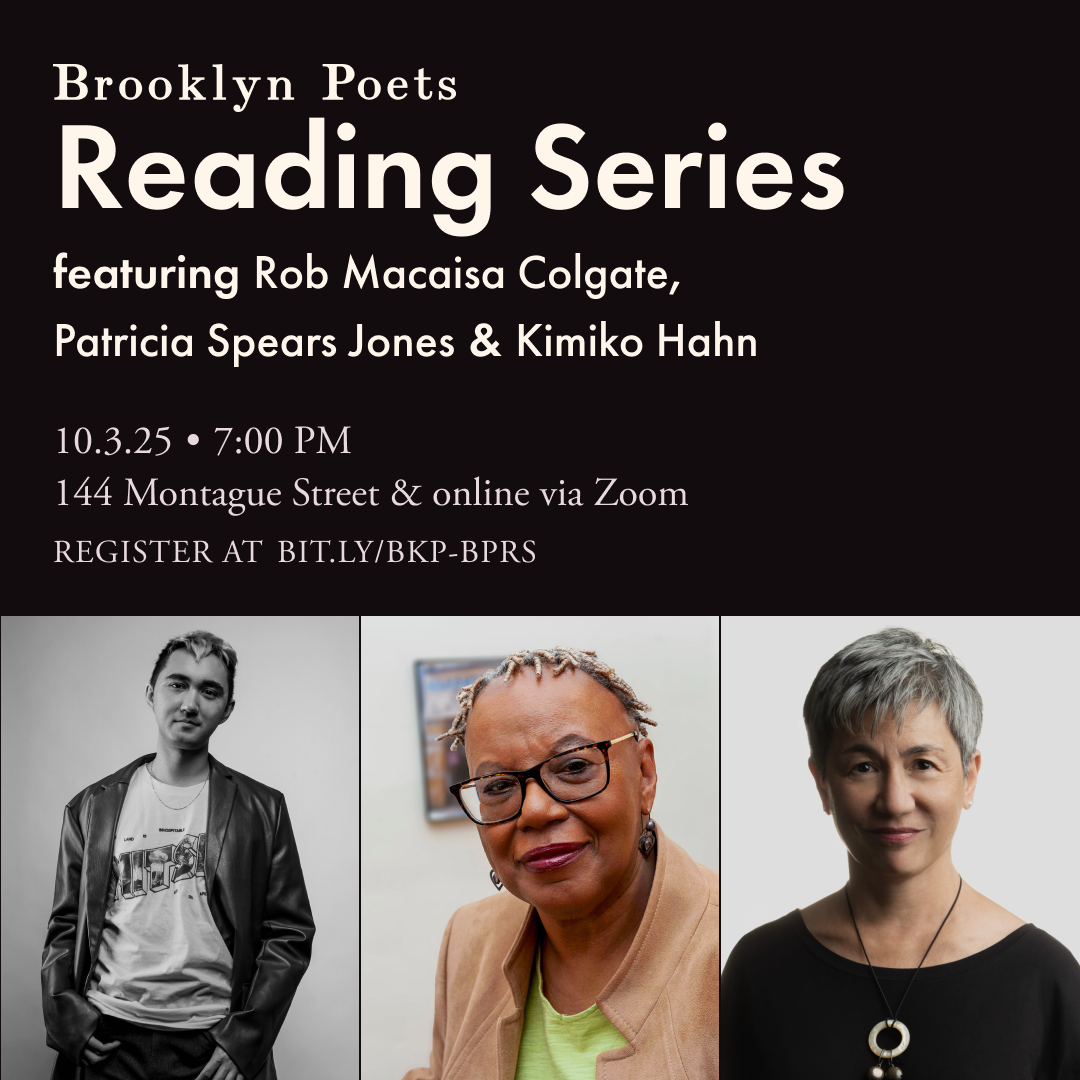 Brooklyn Poets Reading Series 10.3.25  thumbnail
