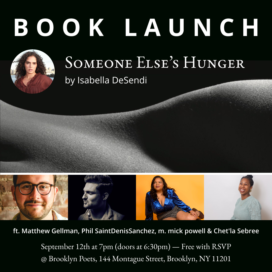 Book Launch: Isabella DeSendi 9.12.25 thumbnail