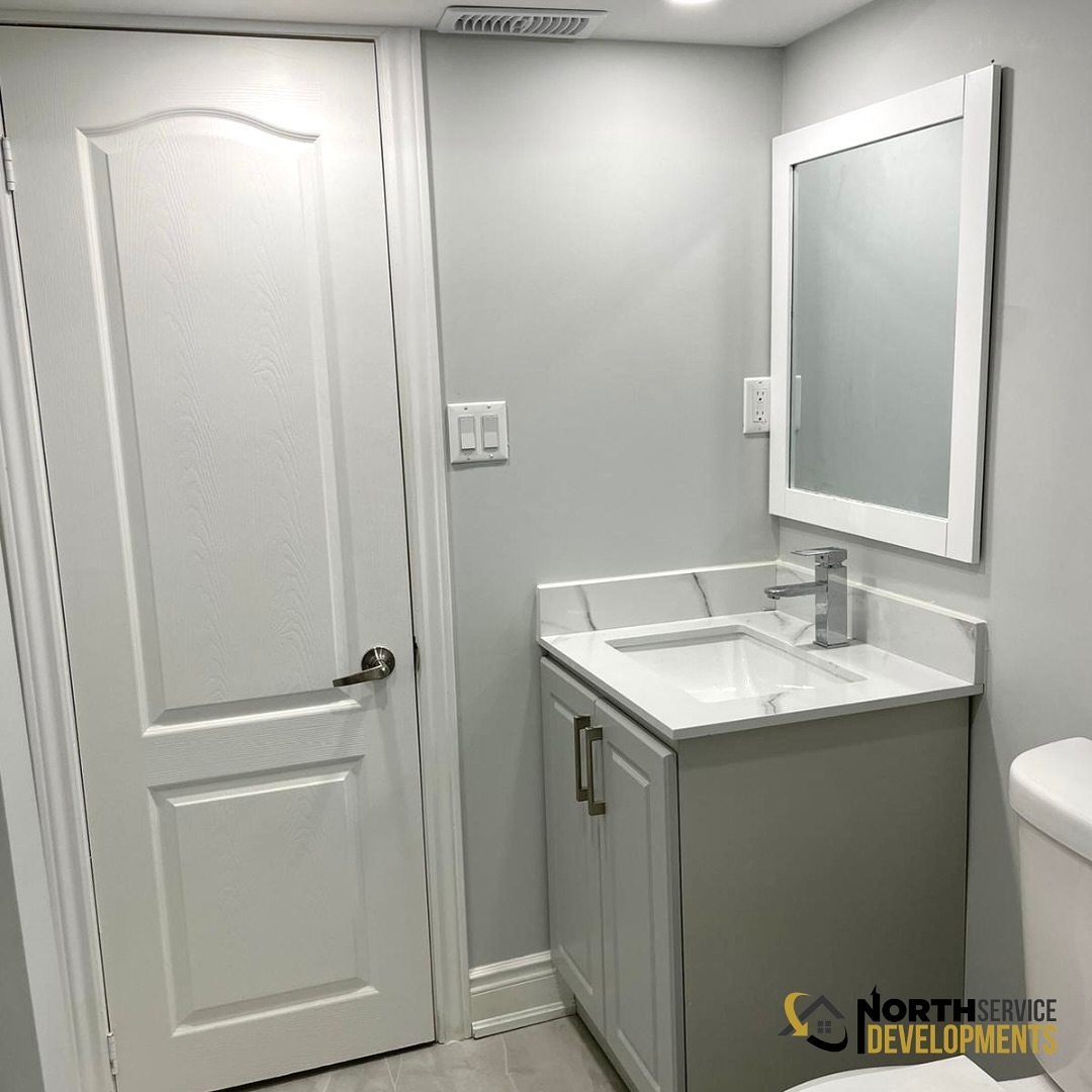 You don’t need to spend tens of thousands to get the sleek clean bathroom look and feel.

By choosing the right contract