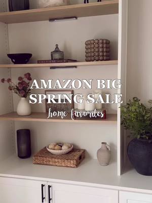 I’ve rounded up my top Amazon home essentials that are part of the Big Spring Sale. From shelf decor to kitchen organiza