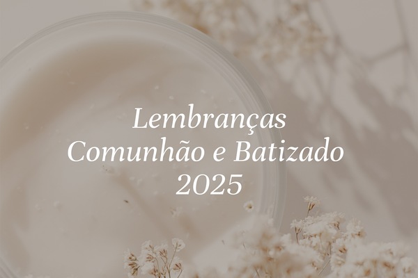 Catálogo lembranças Comunhão/Batizado thumbnail