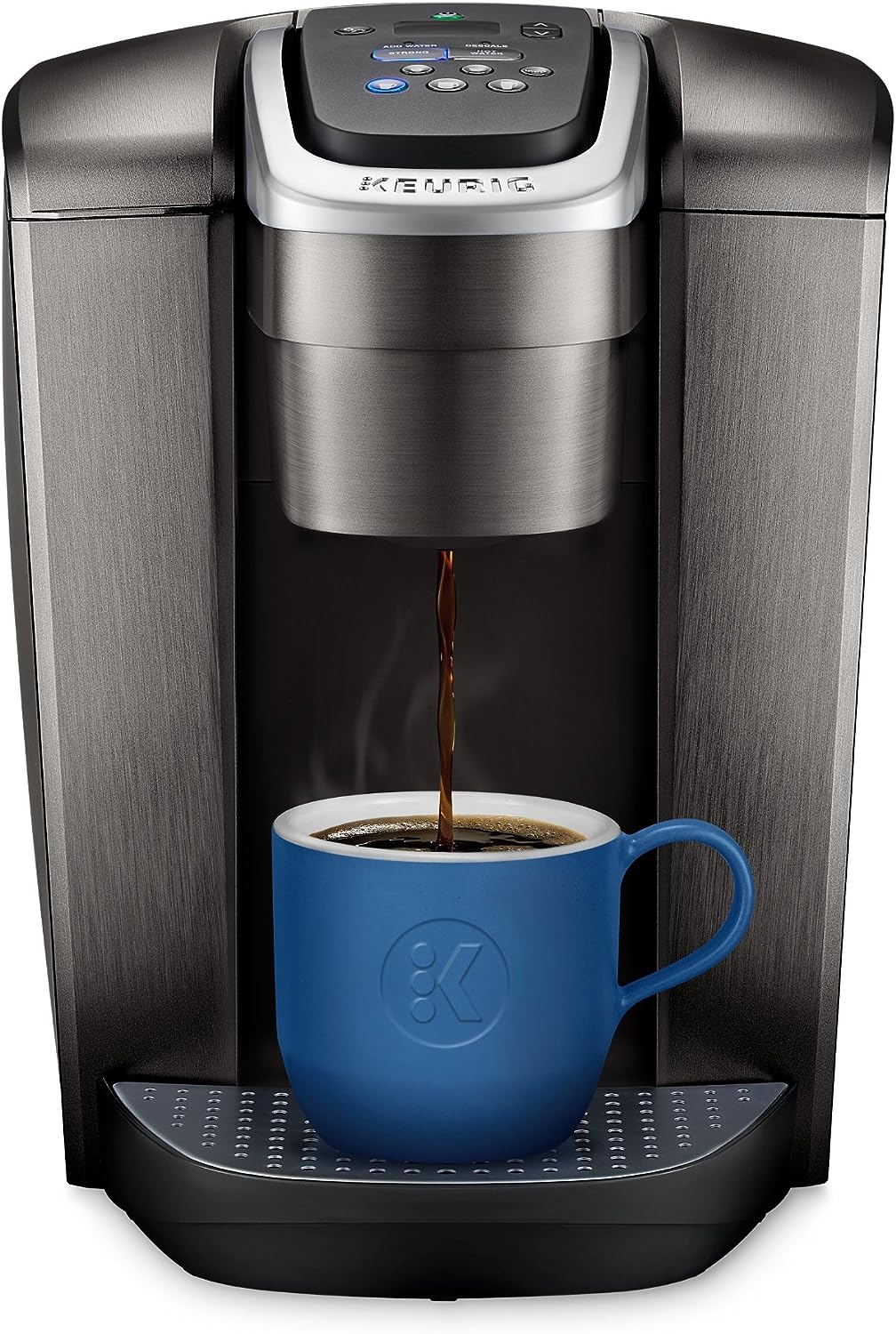 Keurig K-Elite Single-Serve K-Cup Pod Coffee Maker, Brushed Slate, 12 oz. Brew Size  thumbnail