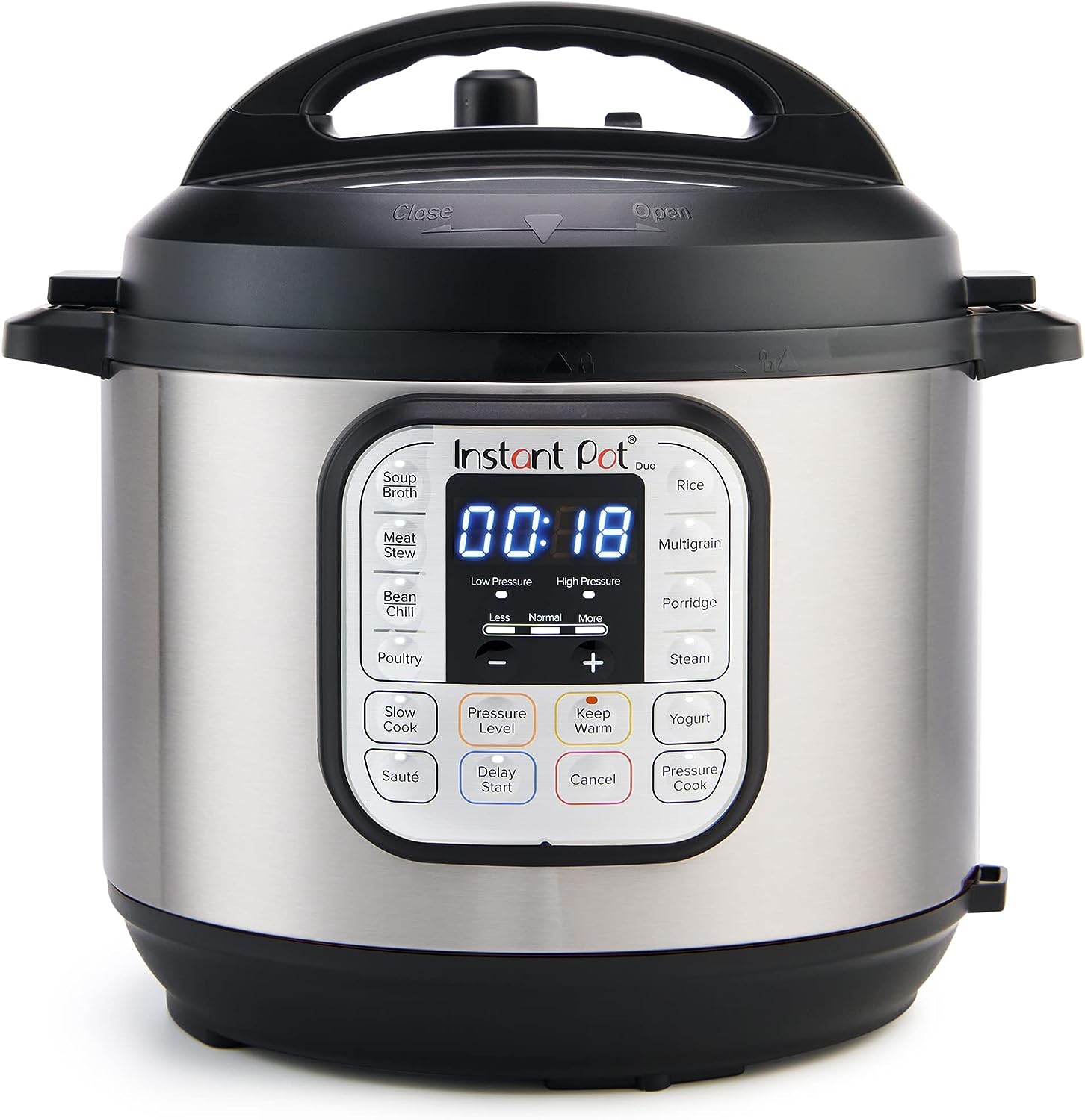 Instant Pot Duo 7-in-1 Mini Electric Pressure Cooker, Slow Rice Cooker, Steamer, Sauté, Yogurt Maker, Warmer & Sterilizer, Includes Free App with over 1900 Recipes, Stainless Steel, 3 Quart thumbnail