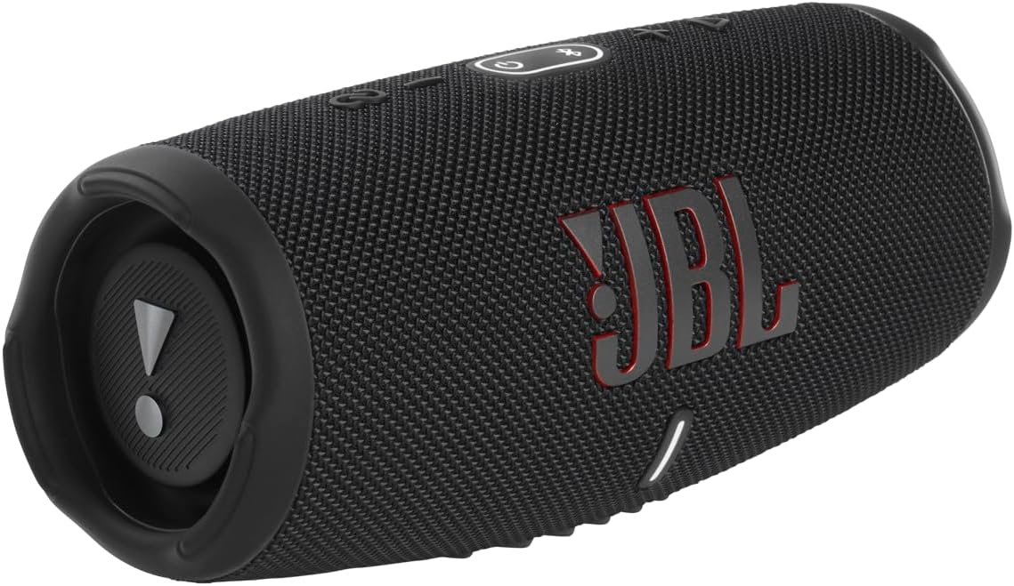 JBL CHARGE 5 - Portable Waterproof (IP67) Bluetooth Speaker with Powerbank USB Charge out, 20 hours playtime, JBL Partyboost (Black)  thumbnail