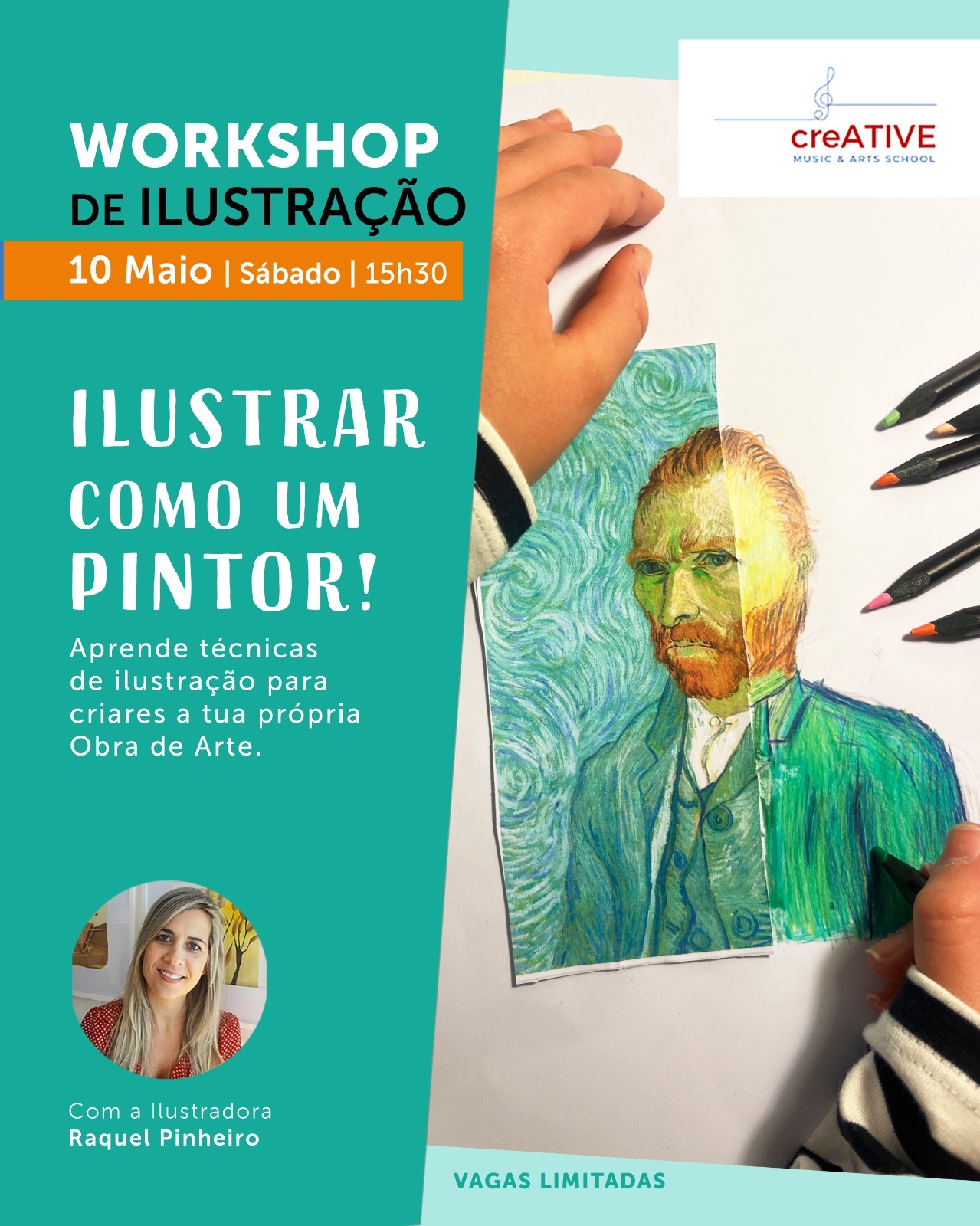 Workshop de Ilustração | Ilustrar como um Pintor! | SÁB. 10/MAI, 15h30 thumbnail